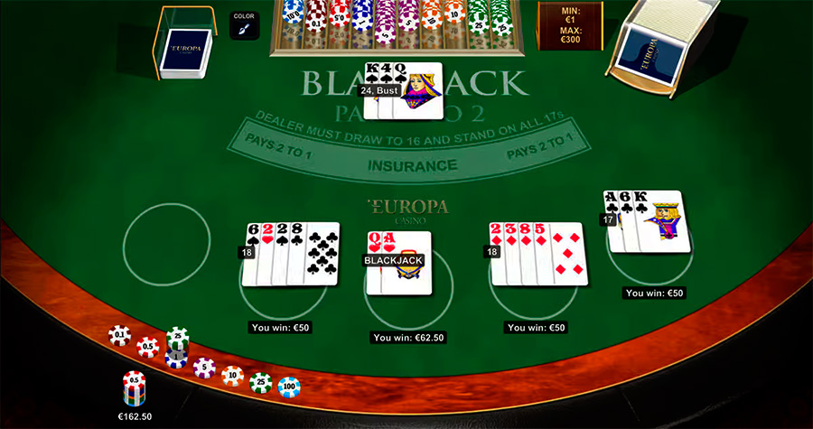 online blackjack